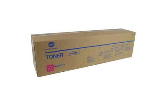 9400646 KonicaMinolta A070350 Toner Konica Minolta TN-611M magenta til Bizhub C451, C550, C650